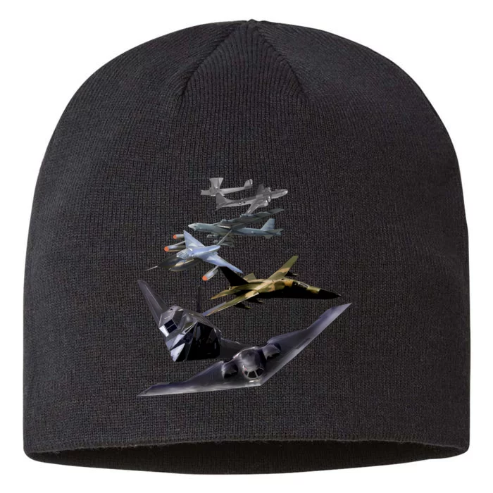 History Of The Bomber Plane Air Force 8 1/2in Sustainable Knit Beanie