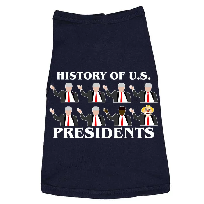 History of U.S. Presidents Anti Trump Clown Doggie Tank