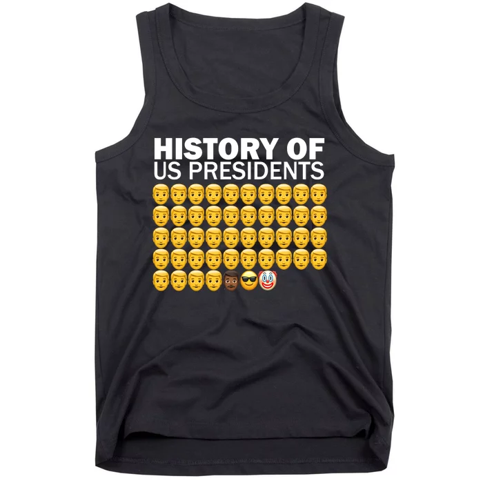 History of US Presidents 46th Clown Pro Republican Tank Top