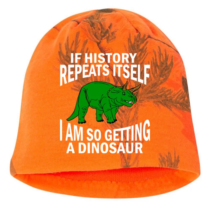 History Repeating Dinosaur Kati - Camo Knit Beanie