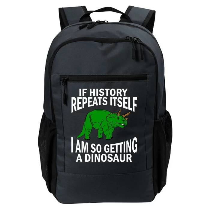 History Repeating Dinosaur Daily Commute Backpack