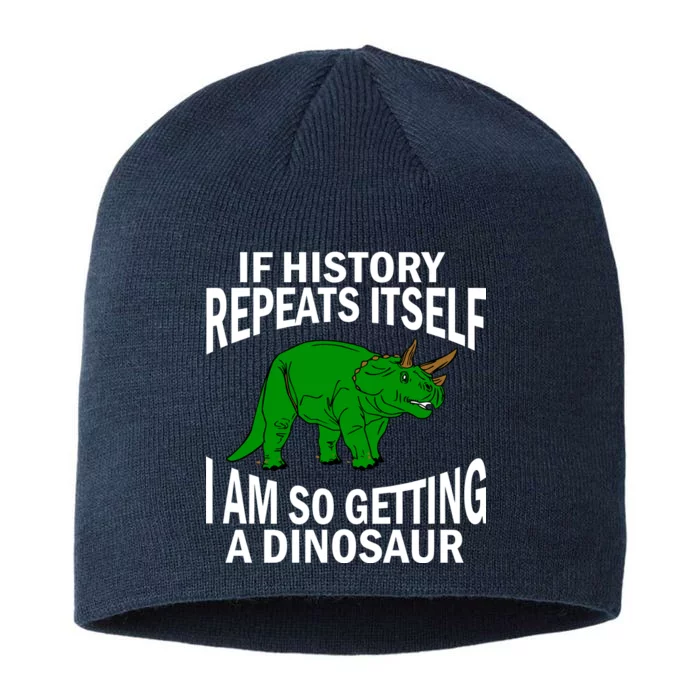 History Repeating Dinosaur 8 1/2in Sustainable Knit Beanie