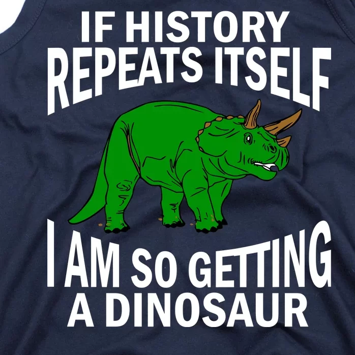 History Repeating Dinosaur Tank Top