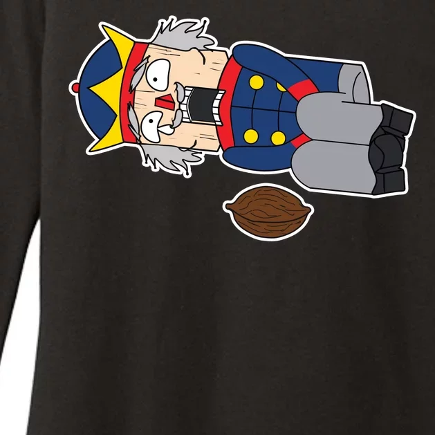 Hit In The Nutcracker Christmas Womens CVC Long Sleeve Shirt