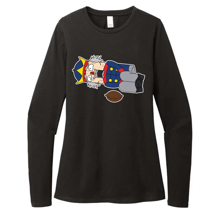 Hit In The Nutcracker Christmas Womens CVC Long Sleeve Shirt