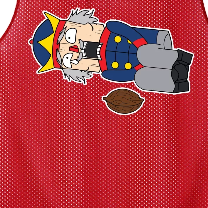 Hit In The Nutcracker Christmas Mesh Reversible Basketball Jersey Tank