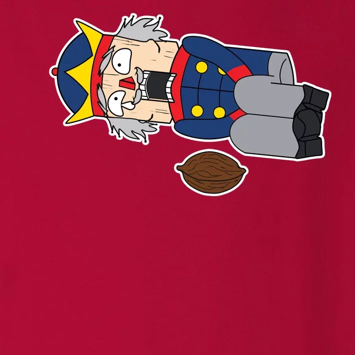 Hit In The Nutcracker Christmas Toddler Long Sleeve Shirt