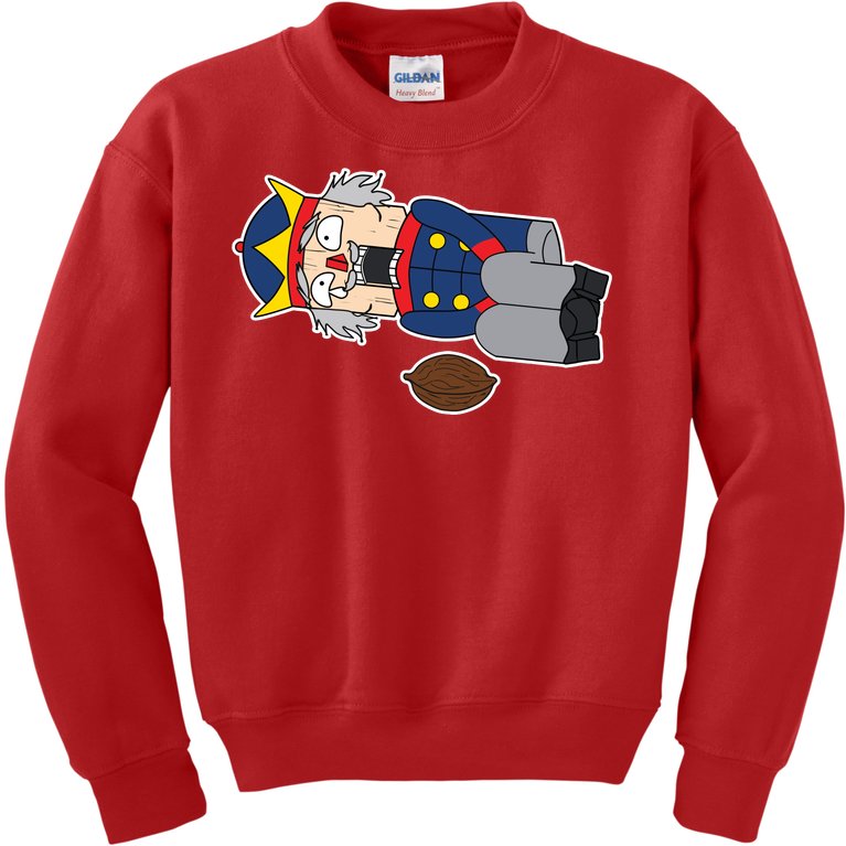 Hit In The Nutcracker Christmas Kids Sweatshirt