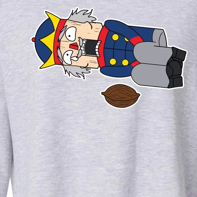 Hit In The Nutcracker Christmas Cropped Pullover Crew