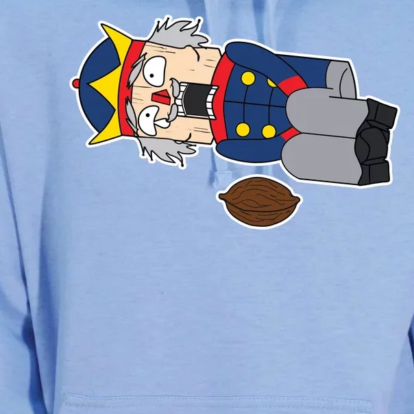 Hit In The Nutcracker Christmas Unisex Surf Hoodie