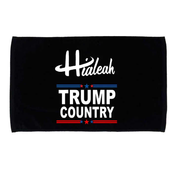 Hialeah Is Trump Country Microfiber Hand Towel