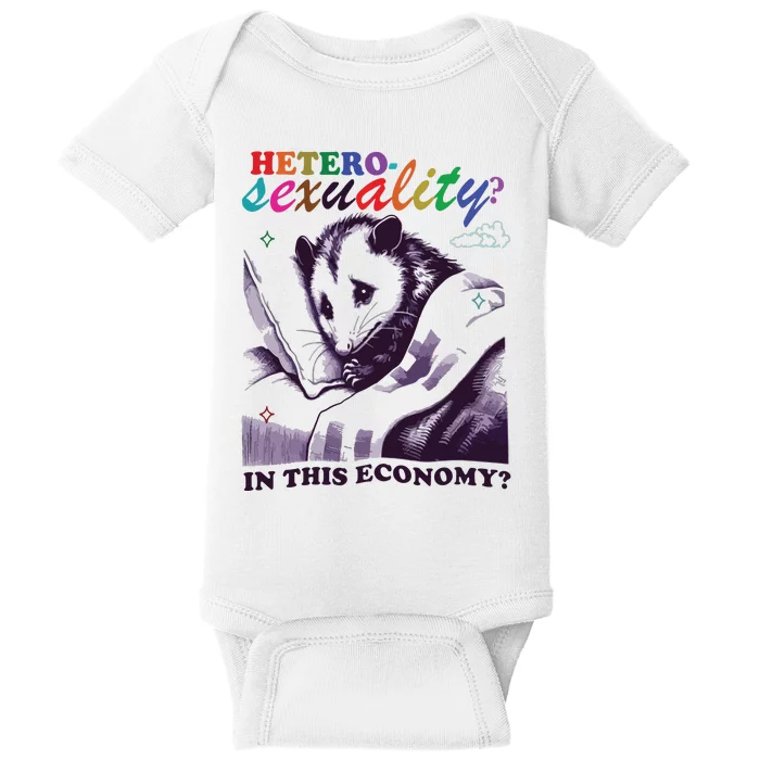 Heterosexuality In This Economy Baby Bodysuit