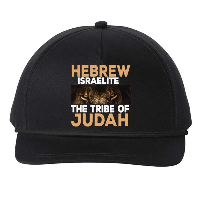 Hebrew Israelite Tribe Of Judah Snapback Five-Panel Rope Hat