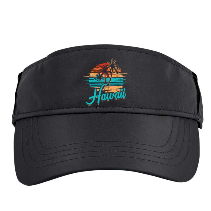 Hawaiian Island Tropical Hawaii Design Vacation Souvenir Adult Drive Performance Visor