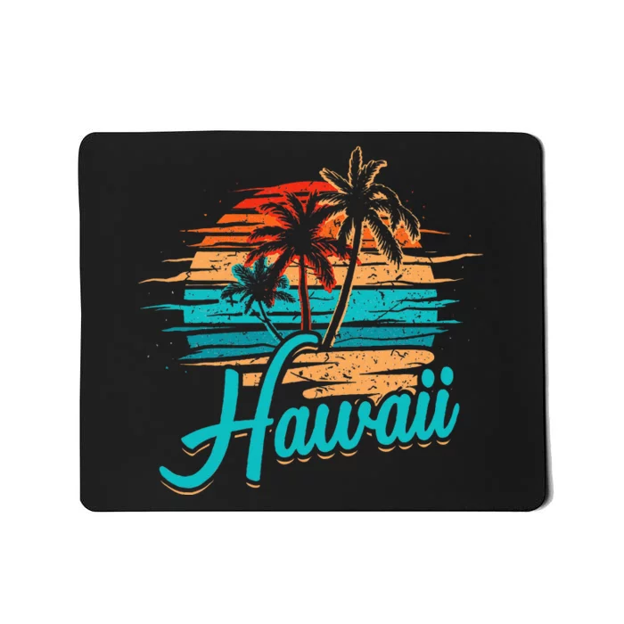 Hawaiian Island Tropical Hawaii Design Vacation Souvenir Mousepad