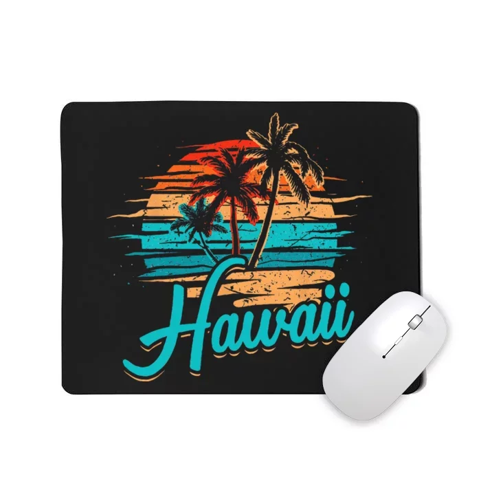 Hawaiian Island Tropical Hawaii Design Vacation Souvenir Mousepad