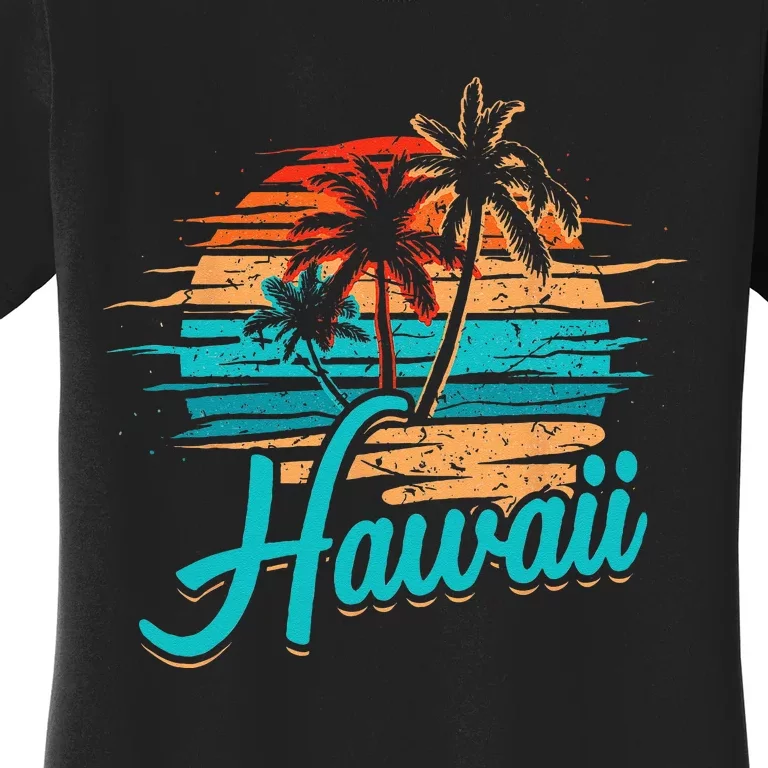 Hawaiian Island Tropical Hawaii Design Vacation Souvenir Women's T-Shirt