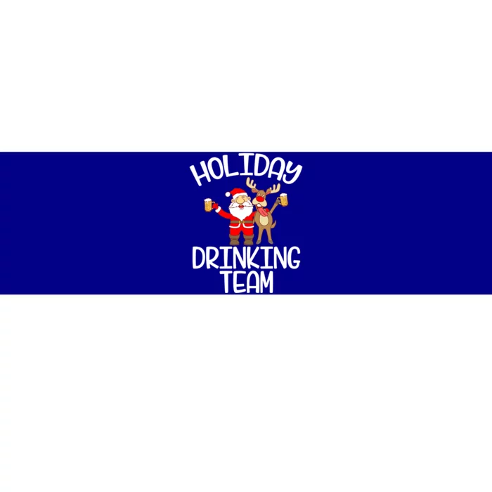 Holiday Ing Team Santa Claus Reindeer Xmas Cute Gift Bumper Sticker