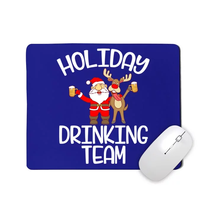 Holiday Ing Team Santa Claus Reindeer Xmas Cute Gift Mousepad