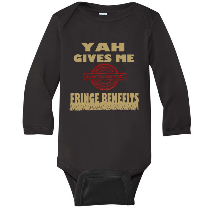 Hebrew Israelite Tribe Of Judah Hebrew Fringes YahS Chosen Baby Long Sleeve Bodysuit