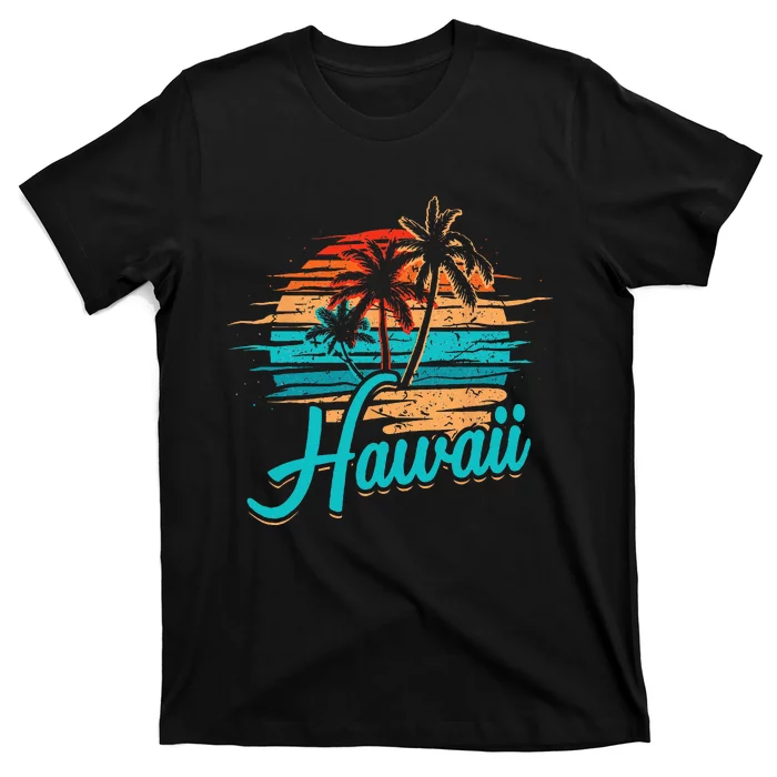 Hawaiian Island Tropical Hawaii Design Vacation Souvenir T-Shirt