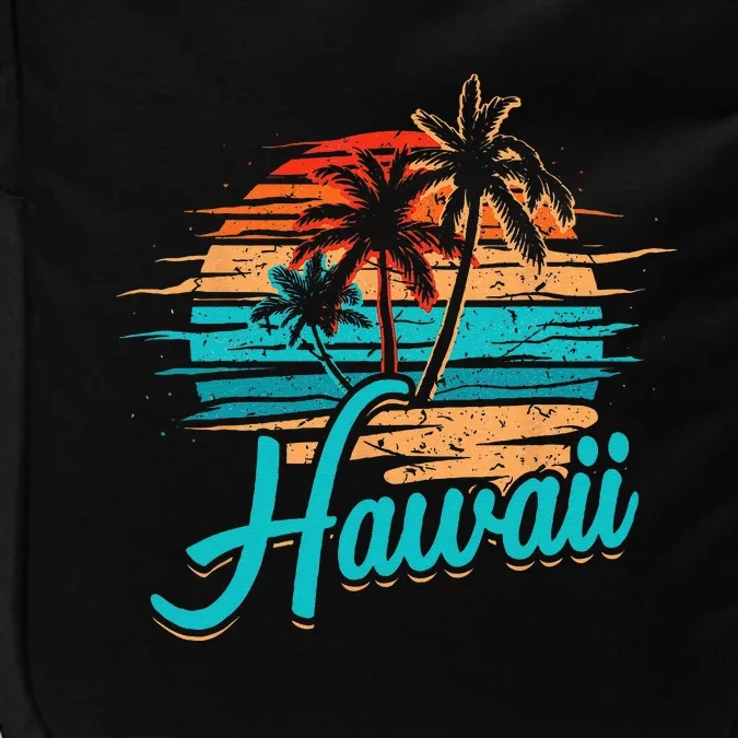 Hawaiian Island Tropical Hawaii Design Vacation Souvenir Impact Tech Backpack