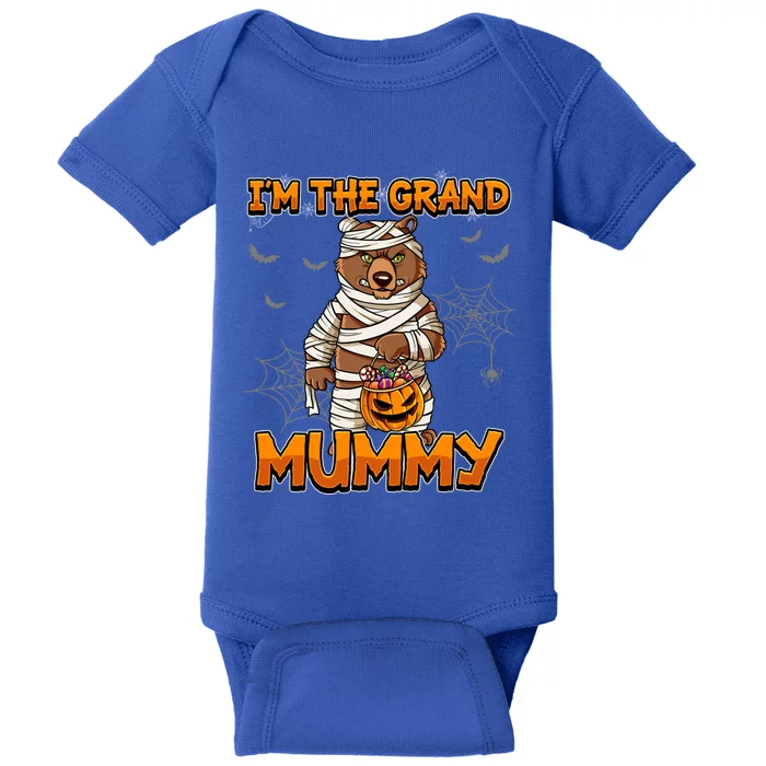 Halloween IM The Grand Mummy Grandma Halloween Great Gift Baby Bodysuit