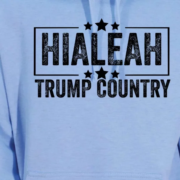 Hialeah Is Trump Country Trump 2024 President Legend Cool Gift Unisex Surf Hoodie