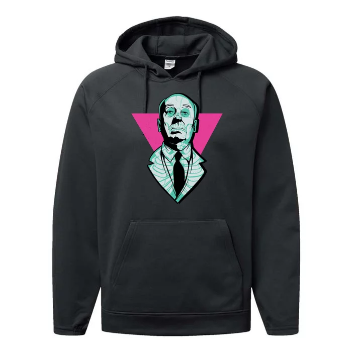 Hitchcock Neon Skull Performance Fleece Hoodie