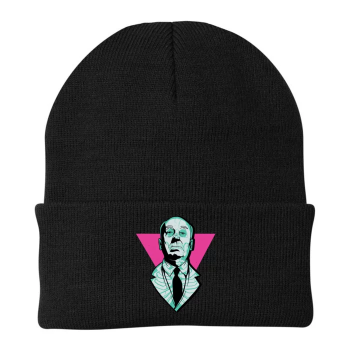 Hitchcock Neon Skull Knit Cap Winter Beanie