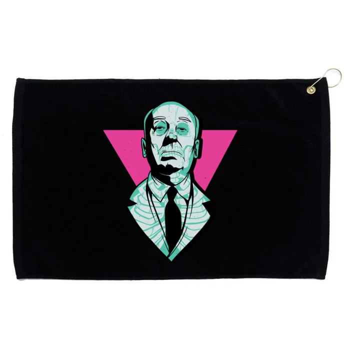 Hitchcock Neon Skull Grommeted Golf Towel