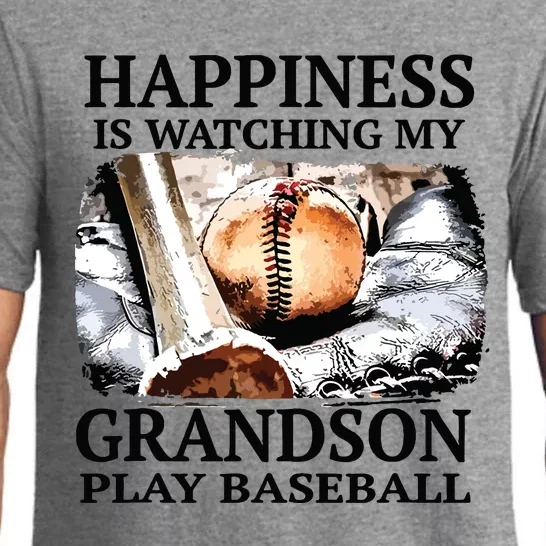 Happiness Is Watching My Grandson Play Baseball Pajama Set