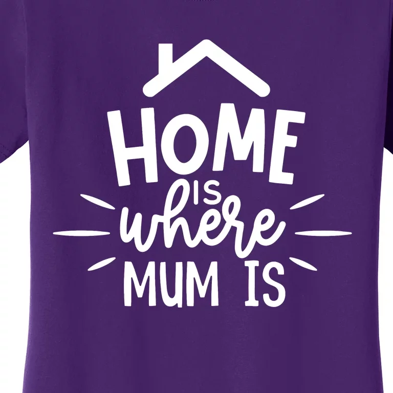 Home Is Where Mum Is Women's T-Shirt