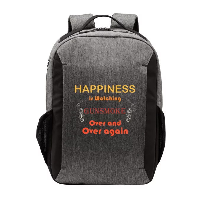 Happiness Is Watching Gu Nsmoke Over And Over Again Vector Backpack