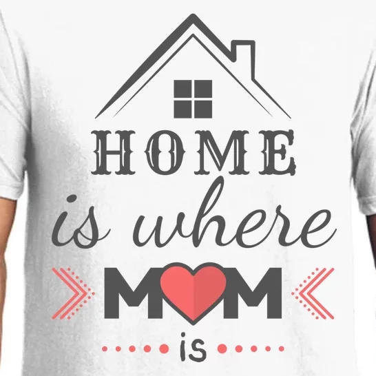 Home Is Where Mom Is Heart Pajama Set