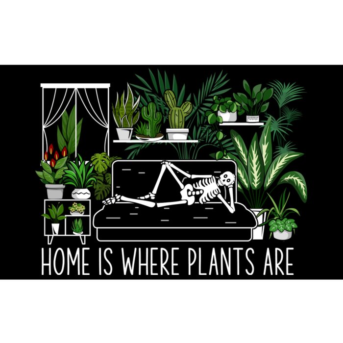 Home Is Where My Plants Are House Plant Bumper Sticker