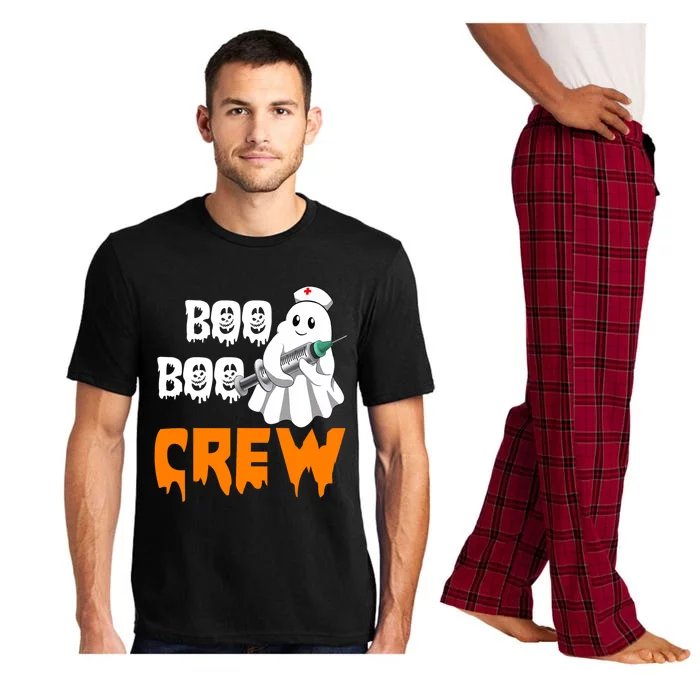 Halloween I Will Stab You Ghost Nurse Funny Nurse Boo Crew Cute Gift Pajama Set