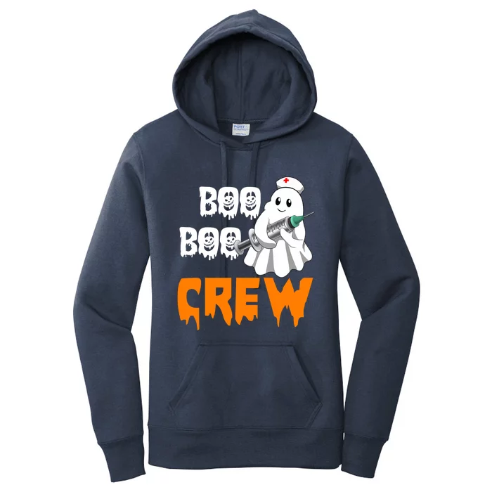 Halloween I Will Stab You Ghost Nurse Funny Nurse Boo Crew Cute Gift Women's Pullover Hoodie