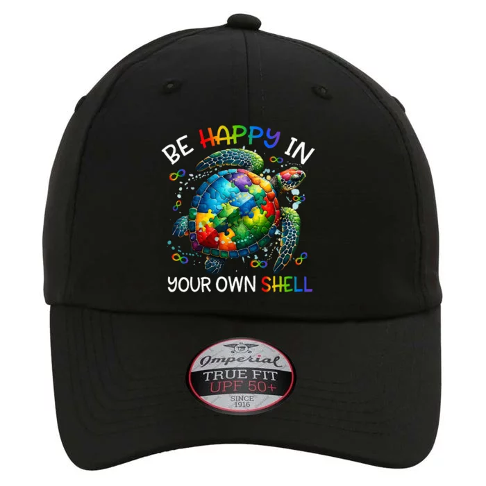 Happy In Your Own Shell Autism Awareness The Original Performance Cap