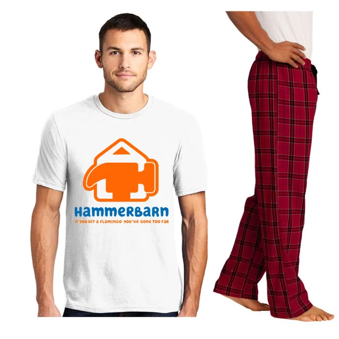 Hammerbarn If You Hit A Flamingo Youve Gone Too Far Pajama Set