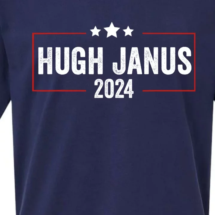 Hugh Janus 24 For President Funny Election Sueded Cloud Jersey T-Shirt