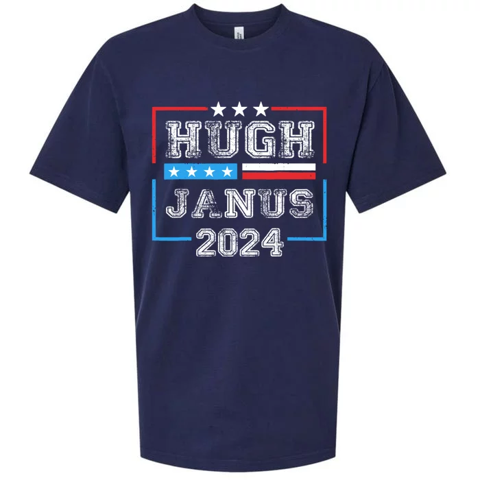 Hugh Janus 24 For President Sueded Cloud Jersey T-Shirt