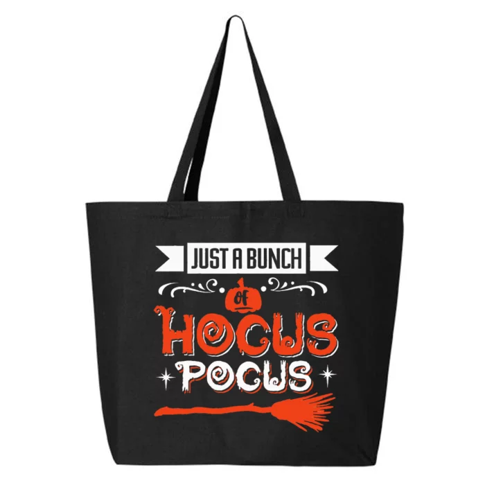 Halloween Just A Bunch Of H.ocus P.ocus Witches Broom 25L Jumbo Tote