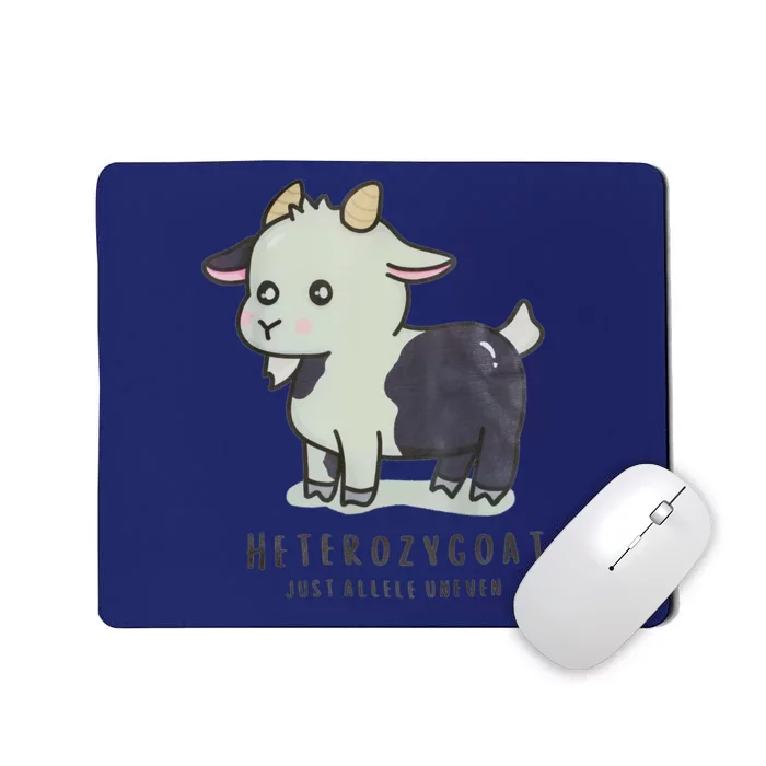 Heterozygoat Just Allele Uneven Funny Heterozygous STEM Pun Mousepad