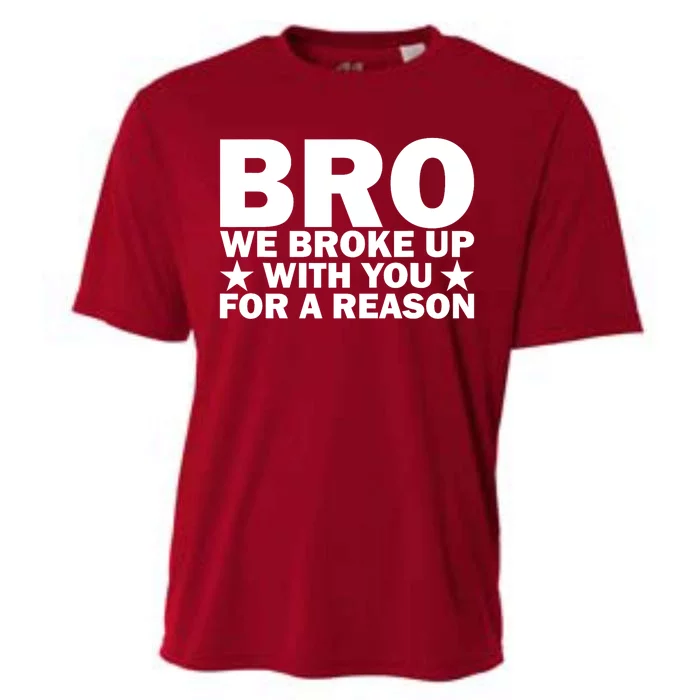 Hakeem Jeffries Bro We Broke Up With You For A Reason Cooling Performance Crew T-Shirt