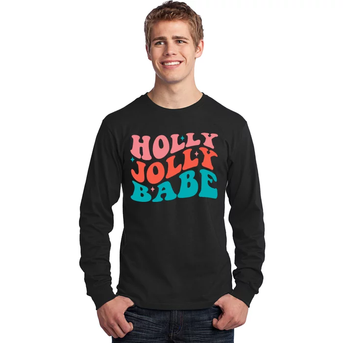 Holly Jolly Babe Long Sleeve Shirt