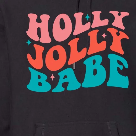 Holly Jolly Babe Premium Hoodie