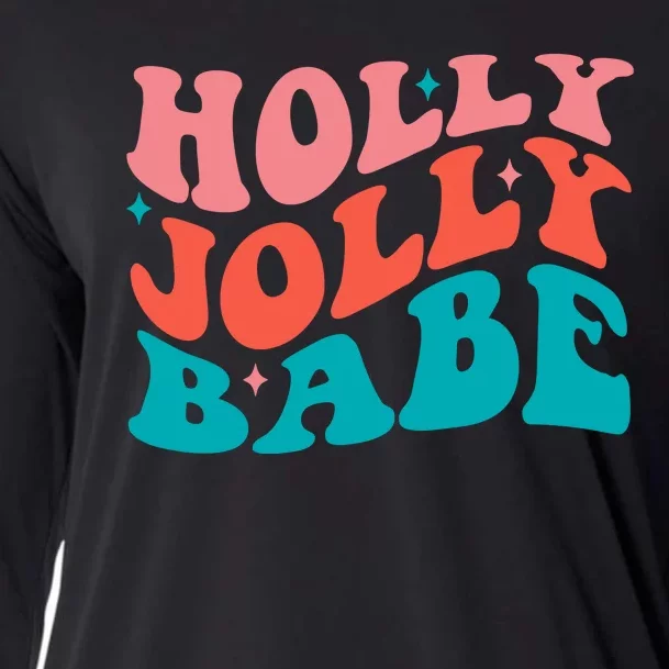 Holly Jolly Babe Cooling Performance Long Sleeve Crew