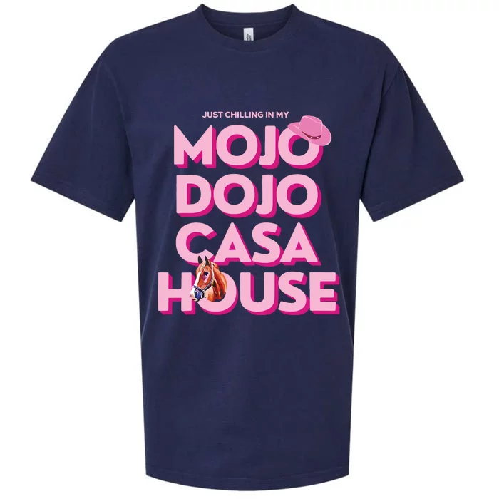 House Just Chilling In My Mojo Dojo Casa Sueded Cloud Jersey T-Shirt