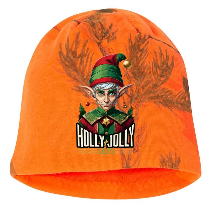 Holly Jolly Elves Kati - Camo Knit Beanie